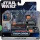 S03 #0062 Star Wars Micro Galaxy Squadron Poe Dameron T-70 X-Wing Starfighter