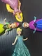 Disney Princess Figures Snap On Dresses Magiclip Lot 