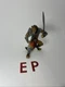Papo Fantasy World Figure Lion Mutant Warrior  with Sword And Axe