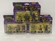 TMNT Mutant Mayhem Turtles Mini Pack Figures 2023 Playmates Complete Set Of 3