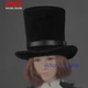 ZYTOYS ZY5032 1/6 Scale Black Top Hat Model PVC Magician Hat Soldier Clothes