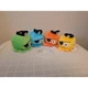 Set of 4 Pirate Octopus Mini Plush 5" Stuffed Animal Toy Eye Patch Cute