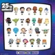 Disney Doorables Star Wars Series 1 - Pick your character