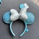 Japan Tokyo Disney Resort Sea 25th Sparkling Jubilee Headband Ears Cap Hat