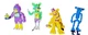 Funko Five Nights at Freddys Blacklight Action Figures 4 pack set