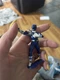 Bandai 1993 Mighty Morphin Power Rangers Blue Ranger Collectible Figure 3&rdquo;