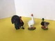 Schleich 77546 Fowl Friends, Waddle, Quack, and Gobble Retired Wild Life Set