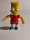 2002 Vintage Simpsons Bart Simpson Bendable Figure 4"