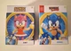 Sonic The Hedgehog & Modern Amy 2.5" Action Figures Jakks Pacific Toy New in Box
