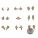 Good Smile Company Nendoroid Doll Wrist Parts Set 02 Cinnamon 9 Pieces New