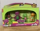 BARNEY'S WORLD Barney Hey Friends Fisher-Price Figure 4 Pack