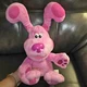Nickelodeon Blue&rsquo;s Clues & You Peek-A-Boo Plush Magenta 10" Squeeze Tummy Barks 
