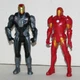 Marvel Avengers Team Suit Iron Man & 2016 Iron Man 6" Figure Lot of 2 Loose