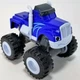 Blaze And The Monster Machines CRUSHER Blue Truck Die-Cast Toy Vehicle Mattel