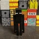 Minecraft Enderman Overworld Series 1  Action Figure Black 4" Jazwares Mojang 