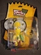 The Simpsons Bart Simpson Mania Series 3" Keychain - Squishie