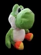 Nintendo Super Mario 21" Yoshi Plush Pillow Toy with Pouch Soft, Green
