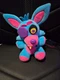 Funko Five Nights at Freddy's FNAF Blacklight Plush Blue Foxy (NEW W TAGS)