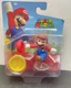 Nintendo ~ Super Mario with Coin Action Figure Collectible Jakks 2.5&rdquo; (#8832)