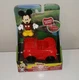 Disney Junior Mickey's Daily Driver Poseable Mickey Mouse w/Red Car Kids Toy New