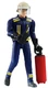 BRUDER - Articulated Firefighter Character with BRUDER Toy Accessories - 1/16 - B...