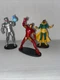 Lot Of 3 Disney Marvel Avengers Ironman Character Figures 3.75" Cake Toppers