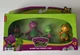 Barney Hey Friends 4 Pack Barney Baby Bop Fisher Price 2-3 inch Figures NEW