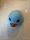 SUNNY DAYS VIRAL LAFFY QUACKS JUMBO SQUISHY Pastel Blue 5" DUCK STRETCH POKE NWT
