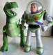 Disney Toy Story 4 Electronic Talking Buzz Lightyear Figure 12 Inch Rex Bundle