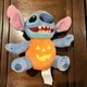 Disney's Stich As A Pumpkin Soft Stuffed Animal Plush Halloween