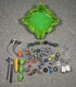 Beyblade Lot Metal Plastic Stadium Takara Tomy Launchers Tops Parts Arena Hasbro