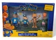Dreamworks Dog Man SUPA COOL FIGURE PACK Set of 5 Lil Petey Chief Flippy  Jakks