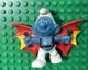 Smurfs 20036 Hang Glider Smurf Flying Wings Vtg Figure Schleich Peyo Figurine
