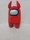 TOIKIDO Among Us Red 12" Plush with Devil Horns Stuffed Animal Soft Doll RARE