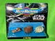 star wars II micro machines set Galoob Hasbro Millennium Falcon Sandcrawler