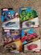 Hot Wheels Marvel Cars Lot of 4 Captain America, Hulk, Daredevil, Thanos