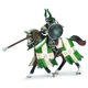Schleich World of Knights Tournament Green & White TAURUS Knight w/Horse 70047