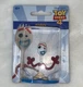 Disney Pixar Toy Story Forky PVC Figure Cake Topper  2" New Mattel