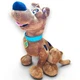 Hanna Barbera Scooby Doo Plush Stuffed Toy Collar Embroidered Eyes Sitting 16"