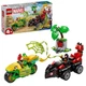 11198 LEGO&reg; Marvel Spidey Spin and Electro Dinosaur Vehicle Chase (124 Pieces)