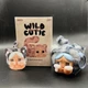 POP MART Crybaby Wild But Cutie Pendant Plush Charm DENIM CUTIE ~ New, Open