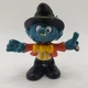 Smurfs Photographer Smurf Vintage PVC Figure Peyo Schleich #40217  2"