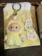 POP MART Labubu V4 The Monsters Pin For Love Alphabet Plush Pendant - Letter F