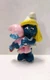 Peyo Schleich Smurfette with Baby vintage Smurf PVC Toy Figure 20192