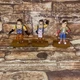 HELLO NEIGHBOR THE NEIGHBOR BUTCHER, Nicky Roth 3" FIGURE TINY BUILD Lot Of 3