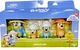 Bluey Family Trip Figures Mum Dad Bluey Bingo Kids Gift Collectible Moose Toys