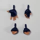 MARVEL LEGENDS FEMALE HANDS / FISTS PARTS SHADOWCAT CUSTOM KITBASH FIGURE 4pc