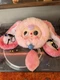 Cureplaneta Baby Three Pink Plush Rabbit Zipper Bag CONFIRMED SECRET
