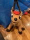 CVS Stuffins Rudolph Coach Comet Large 14 inch Plush Stuffed Toy 1999 with Tags