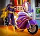 McFarlane DC Direct Digital Batgirl 7" (Purple Costume) and Cycle